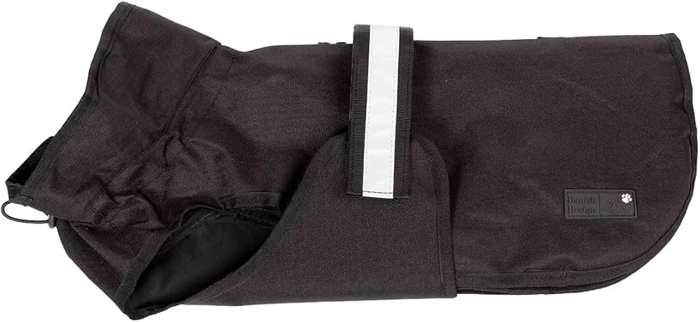 Danish Design 3 in 1 Dog Coat Black 41cm (16in)
