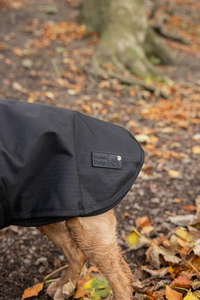 Danish Design 3 in 1 Dog Coat Black 41cm (16in)