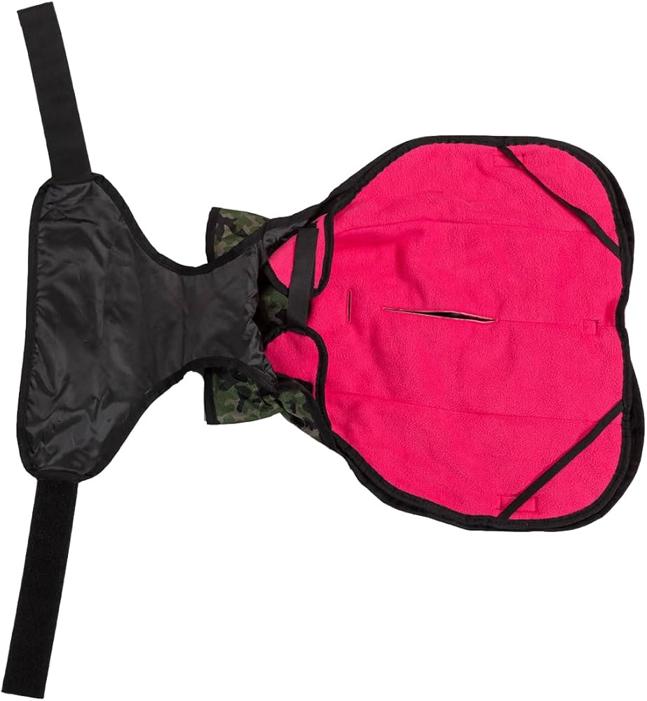 Danish Design 3 in 1 Dog Coat Camo/Pink 49cm (19in)