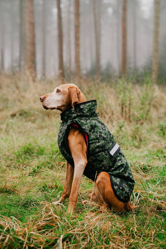 Danish Design 3 in 1 Dog Coat Camo/Pink 49cm (19in)