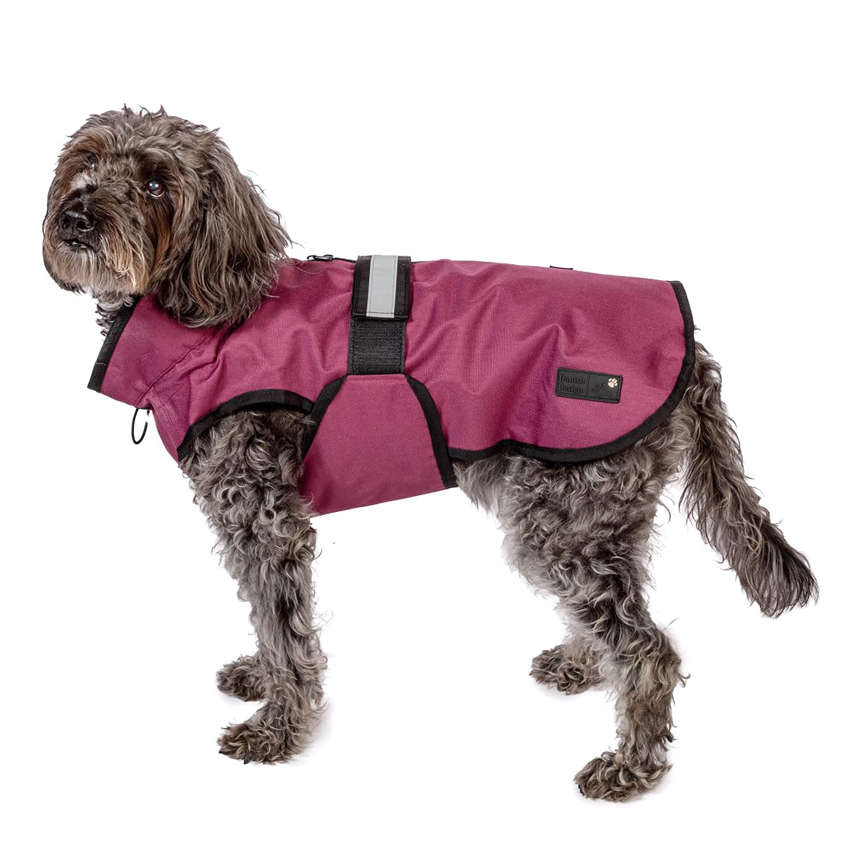 Danish Design 3 in 1 Dog Coat Plum 49cm (19in)
