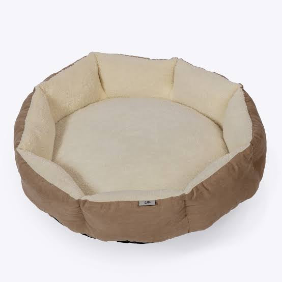 Danish Design Essentials Quilted Bed Beige Medium 62x16cm