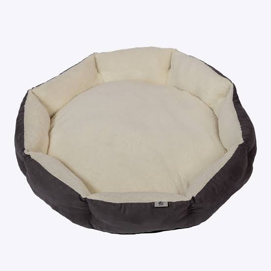 Danish Design Essentials Quilted Bed Charcoal Small 53x15cm