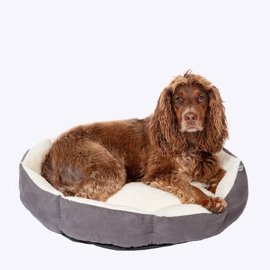 Danish Design Essentials Quilted Bed Charcoal Small 53x15cm
