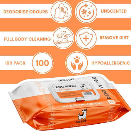 Dogslife Dog Grooming Wipes