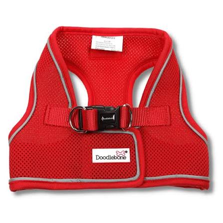 Doodlebone Snappy Harness Ruby