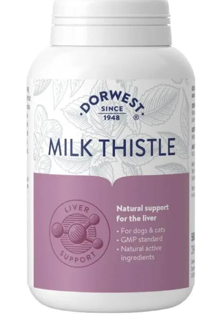 Dorwest Milk Thistle Tablets for Cats and Dogs (200)