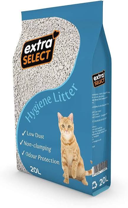 Extra Select Premium Hygiene Cat Litter - 20L