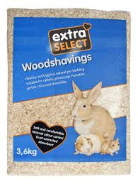 Extra Select Woodshavings - Large / 3.6kg