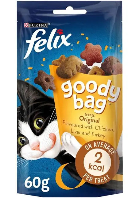 Felix Cat Goody Bag Original Mix Treats 60gm