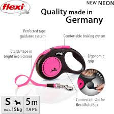 Flexi Neon Tape Pink Small 5m