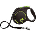 Flexi Black Design Cord Green Medium 5m