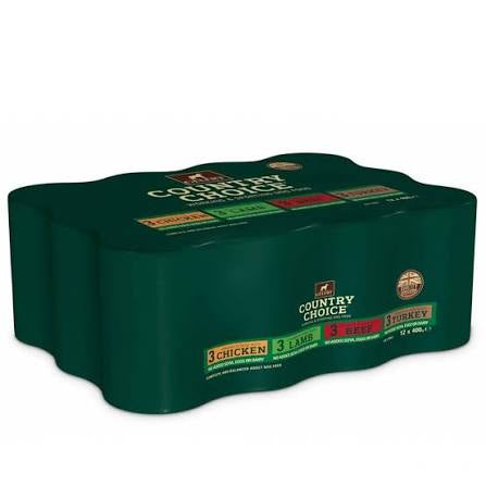 Gelert Dog Country Choice Variety Tins 400gm