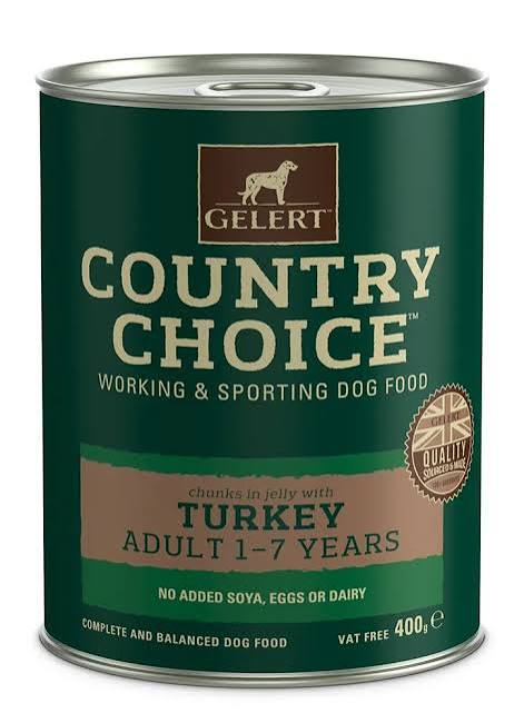 Gelert Dog Country Choice Variety Tins 400gm