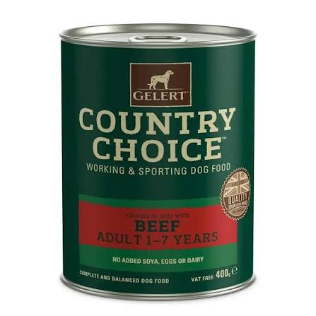 Gelert Dog Country Choice Variety Tins 400gm