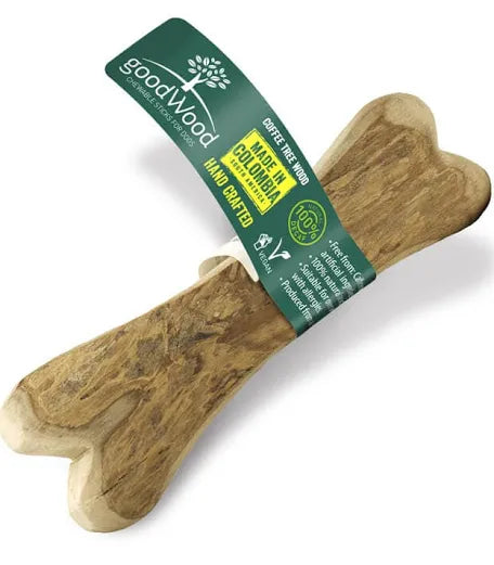 Good wood Coffee Tree Wood - Chewable Stick Bone Shape