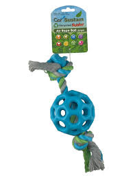 Gor Sustain Rubba Air Rope Ball - Large / 10.5cm / Blue