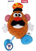 Hasbro Dog Toys Squeak and Crinkle Mr. Potato Head 11in Mixed
