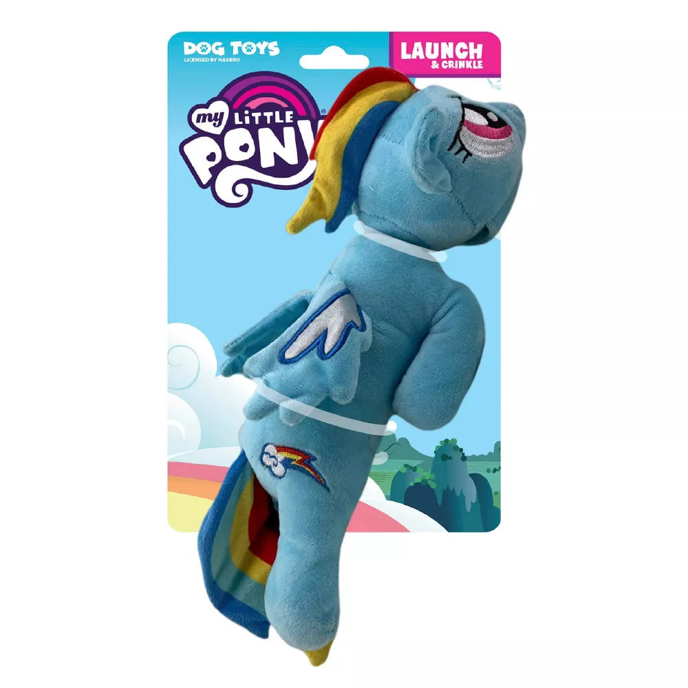 Hasbro Dog Toys - My Little Pony Rainbow Dash 13in Blue