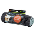 Henry Wag Microfibre Noodle Pet Mat Large Grey & Teal
