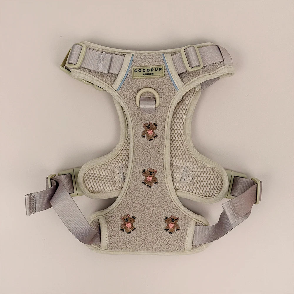 Cocopup Explore Harness - Theo Embroidered Teddy
