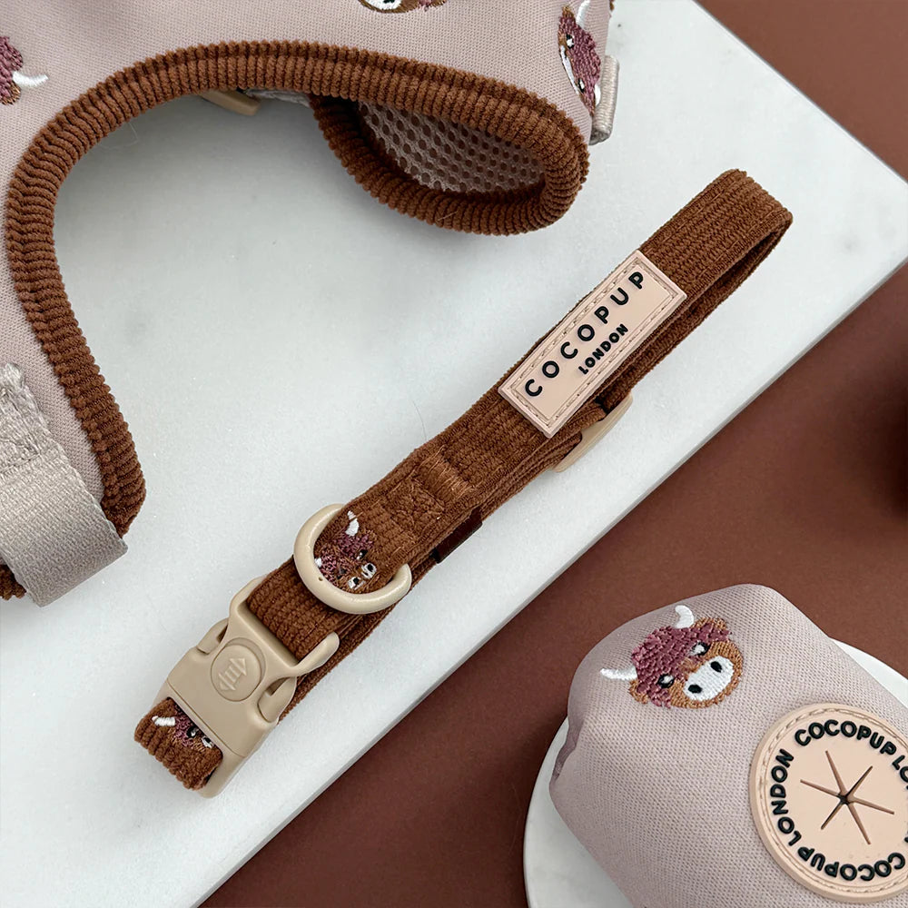 Cocopup Harold the Highland Cow Collar