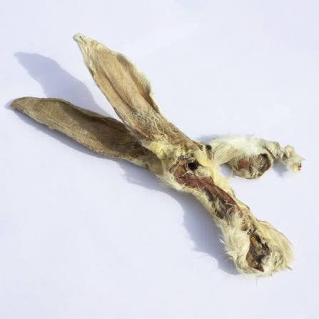 Pure & Natural Rabbit Ears With Hair 100gm