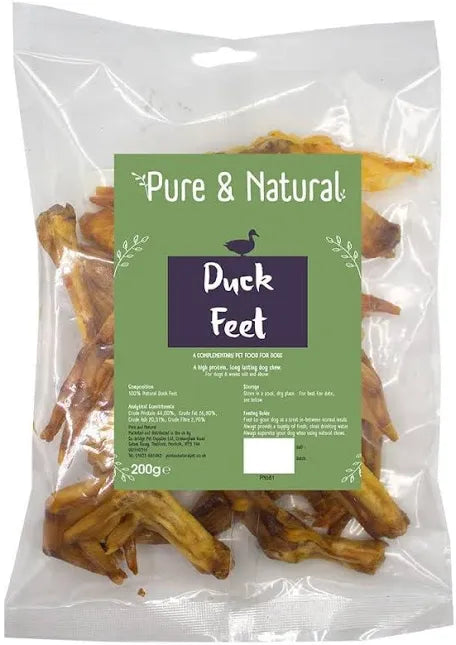 Pure & Natural Duck Feet 200g