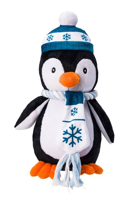 House Of Paws Winter Penguin Dog Toy  - Christmas Line
