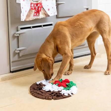 House Of Paws Snuffle Christmas Pudding Treat Toy  - Special Order Item
