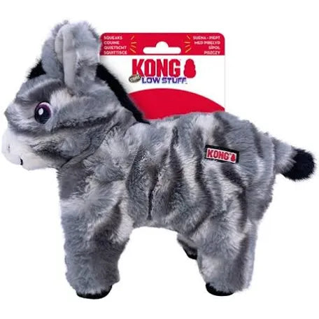 KONG Low Stuff Stripes Donkey Medium
