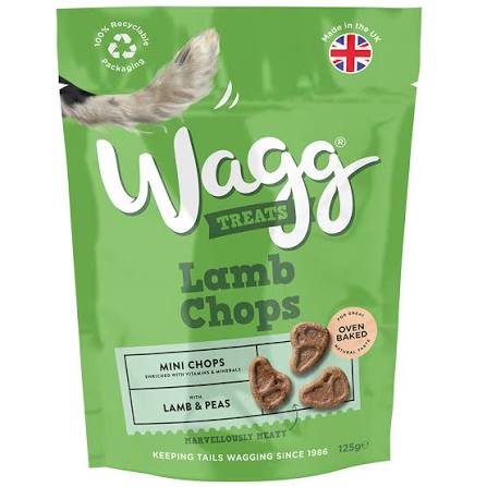 Wagg Lamb Chops dog treats 125g