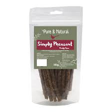 Pure & Natural Simply Pheasant Meat Strips 100g