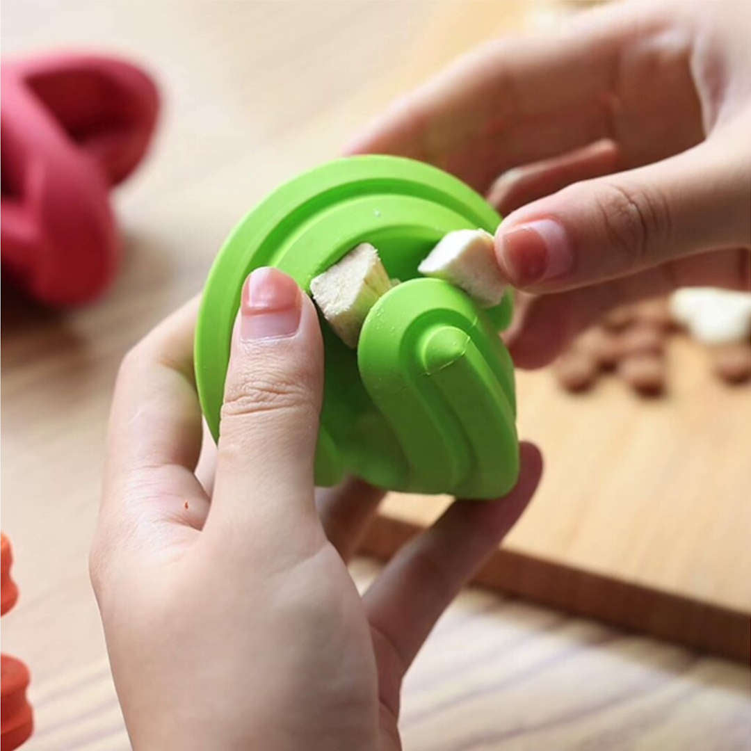 Pet Dream House Chewtastic Geometrics Natural Small Geo-Gem Green