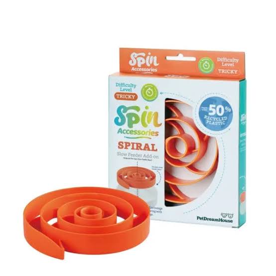 Pet Dream House Spin Accessories Tricky Spiral Orange