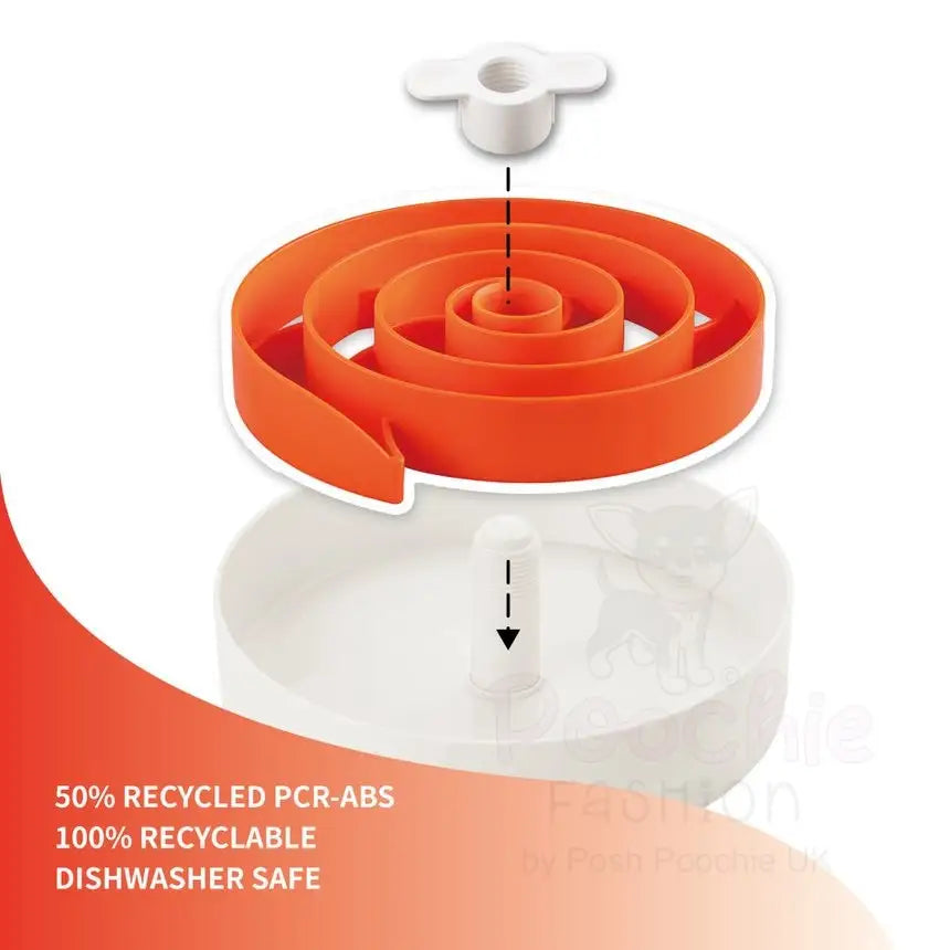 Pet Dream House Spin Accessories Tricky Spiral Orange