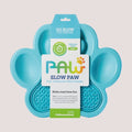 Pet Dream House Paw 2in1 Slow Feeder & Lick Pad Blue