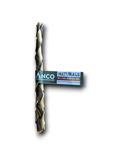 Anco Beef and Camel Braided Roll Large