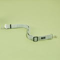 Cocopup Seat Belt - Green Tweed