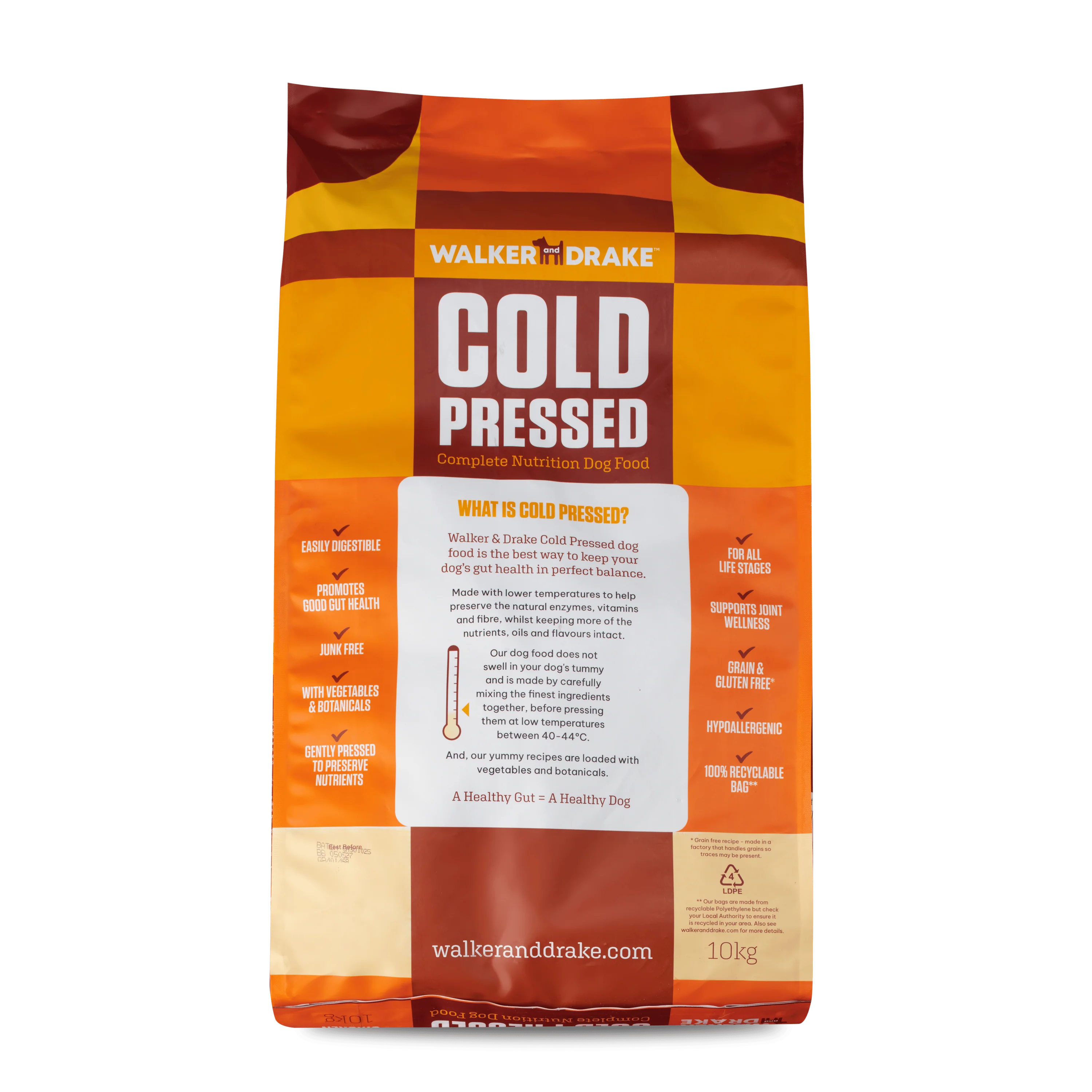 Walker & Drake Cold Pressed Dog Food Chicken 2kg