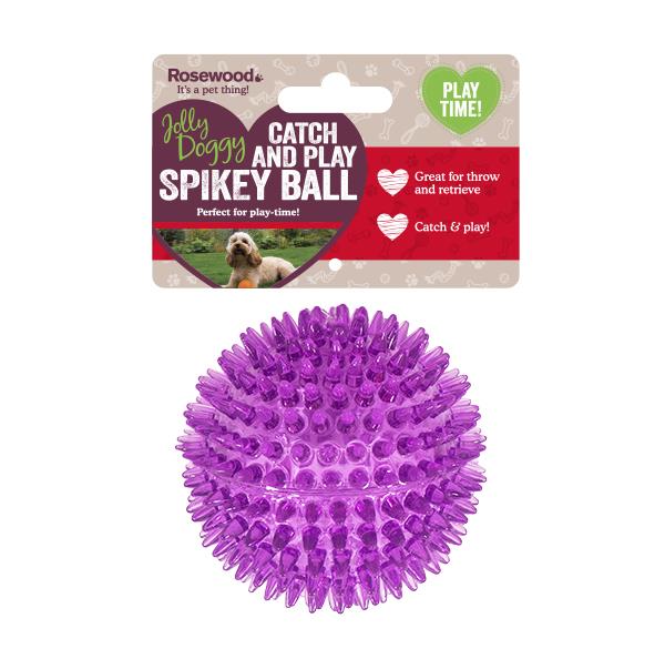 Rosewood Catch and Play Spikey Ball
