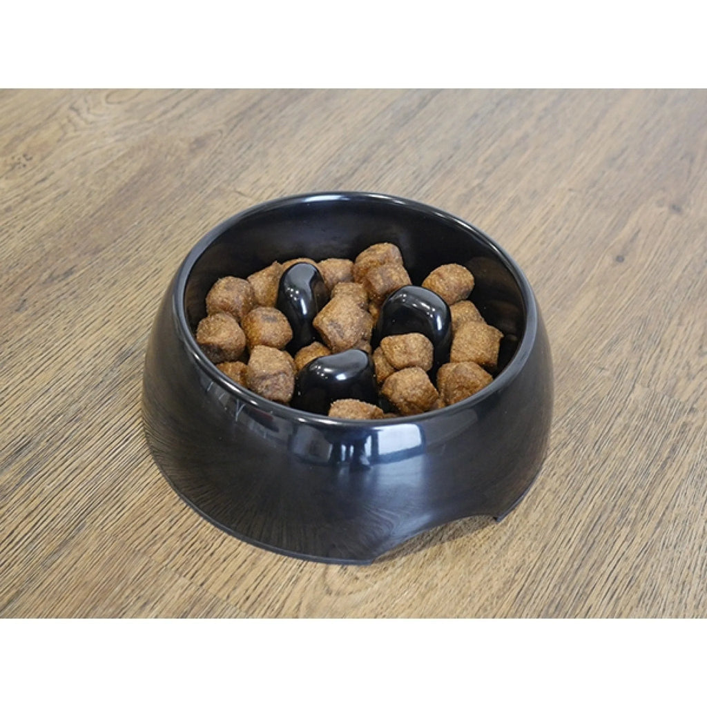 Rosewood Anti-Scoff Melamine Slow Feeder