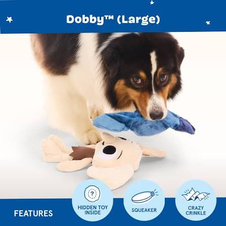 BARK! Harry Potter Dobby Dog Toy