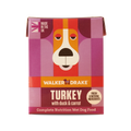 Walker and Drake Turkey with Duck and Carrot Wet Dog Food 390g