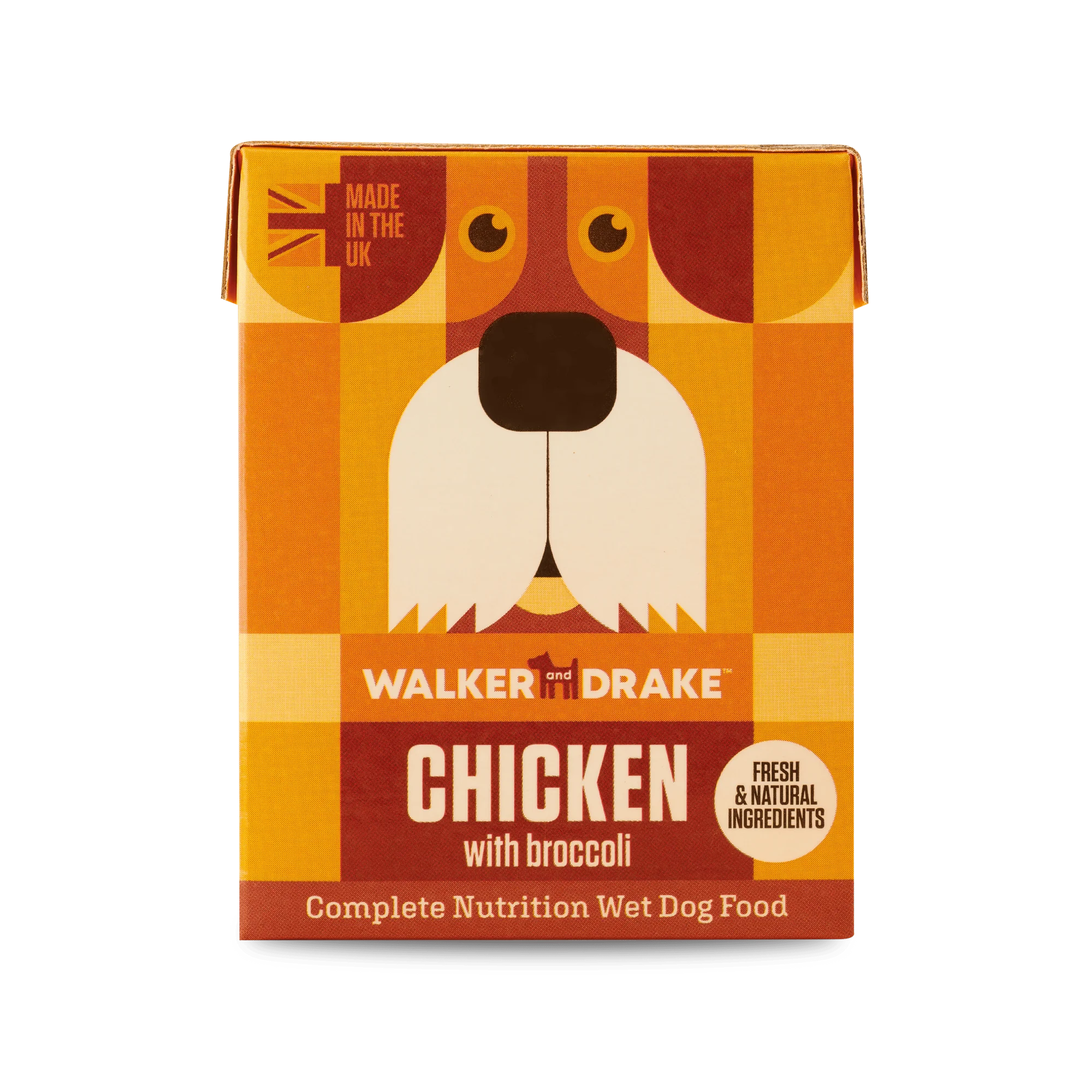 Walker & Drake Complete Wet Food Chicken with Broccoli
