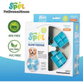 Pet Dream House Spin Interactive Feeder Windmill Blue