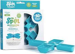 Pet Dream House Spin Interactive Feeder Windmill Blue