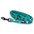 Lazy Sloth 5 Ft teal dog lead - Pup Chic Boutique