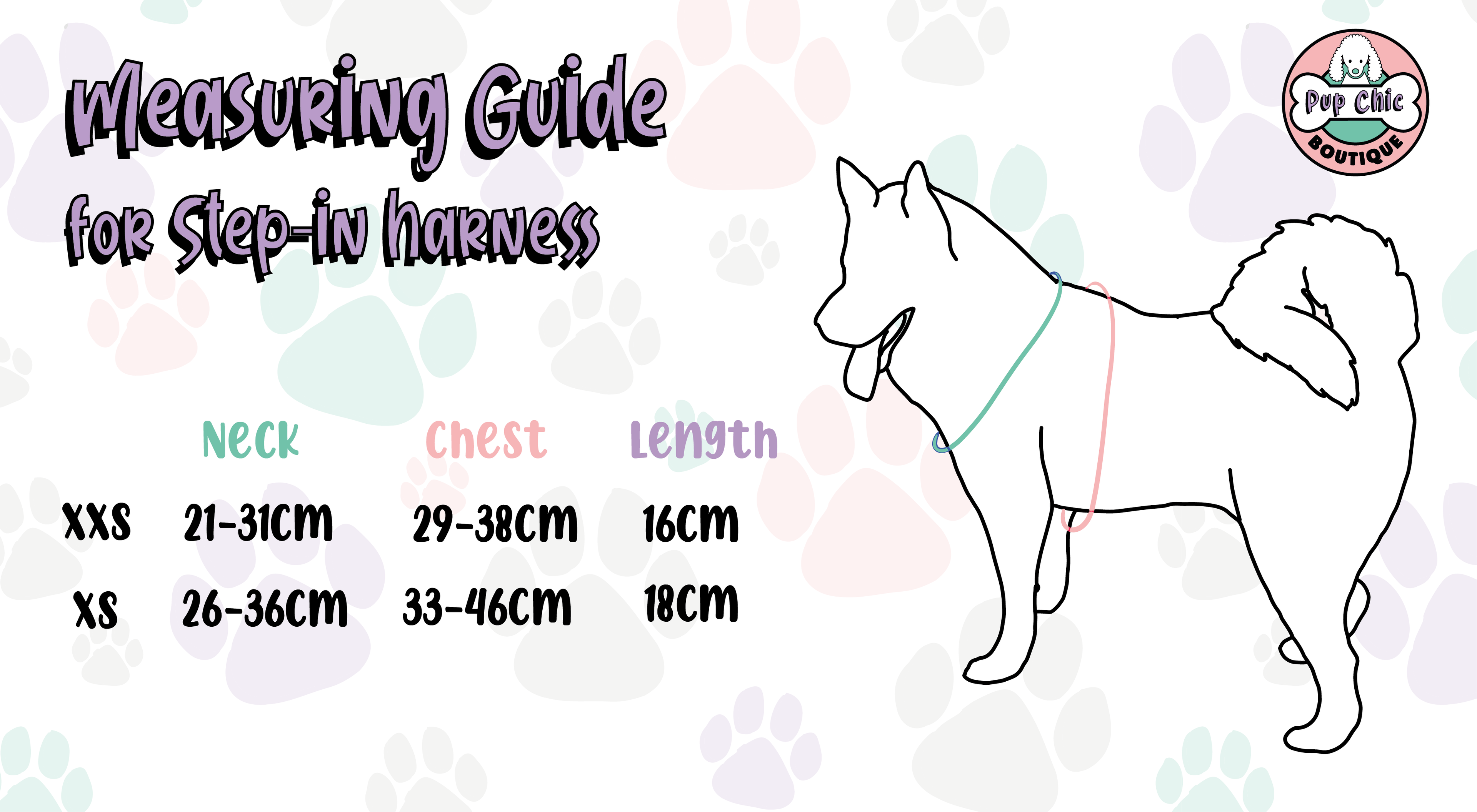 Pup Chic Summer Buzzin Step-in Adjustable Harness