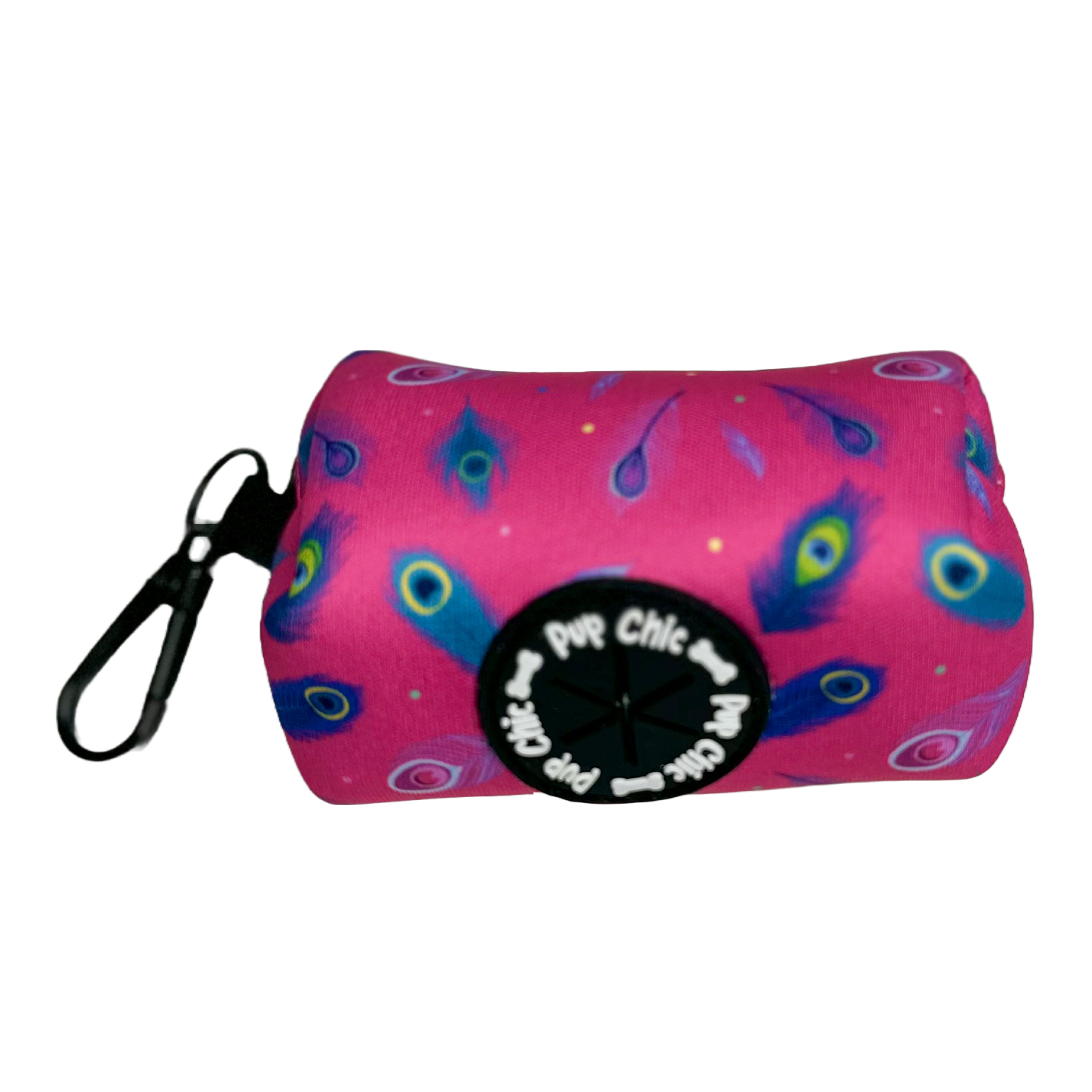 Peacock Power Poo Bag Holder  - Pup Chic